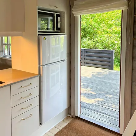 Log With View Of Meadow And Sea Holiday home