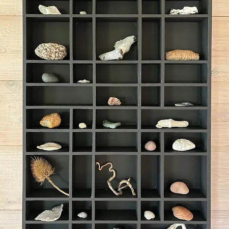 Log With View Of Meadow And Sea Holiday home